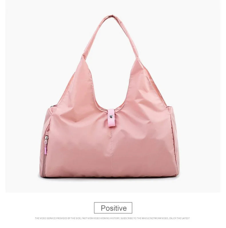 Bolsa de gimnasio para yoga: bolsa de lona unisex de nailon impermeable para entrenamiento | Bolsa ligera para fitness