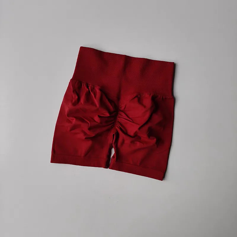 Sculpfit Seamless Yoga Set - Seamless Workout Ultra-Breathable High-Waist Shorts - Colors