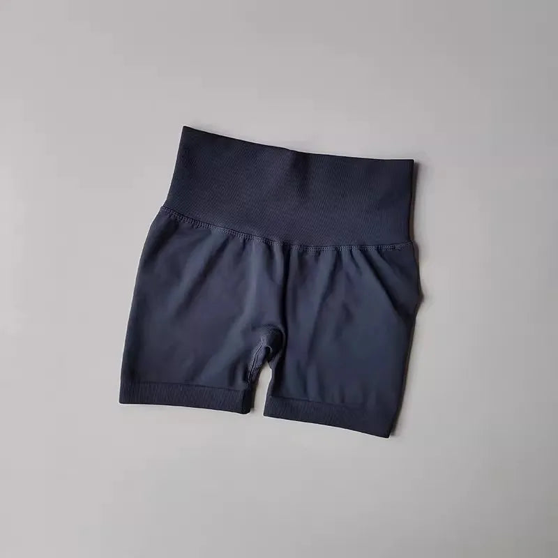Sculpfit Seamless Yoga Set - Seamless Workout Ultra-Breathable High-Waist Shorts - Colors