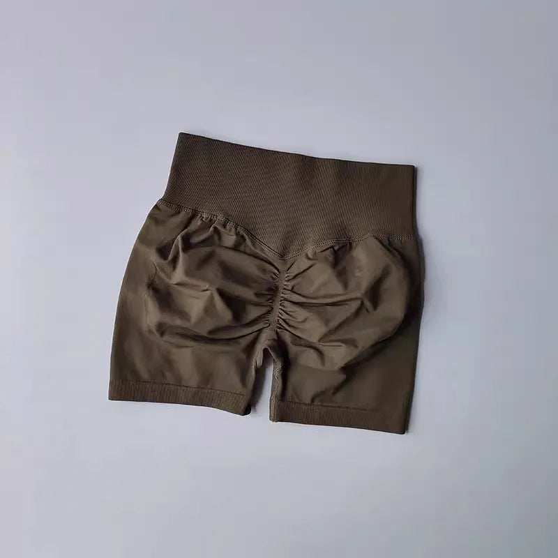Sculpfit Seamless Yoga Set - Seamless Workout Ultra-Breathable High-Waist Shorts - Colors
