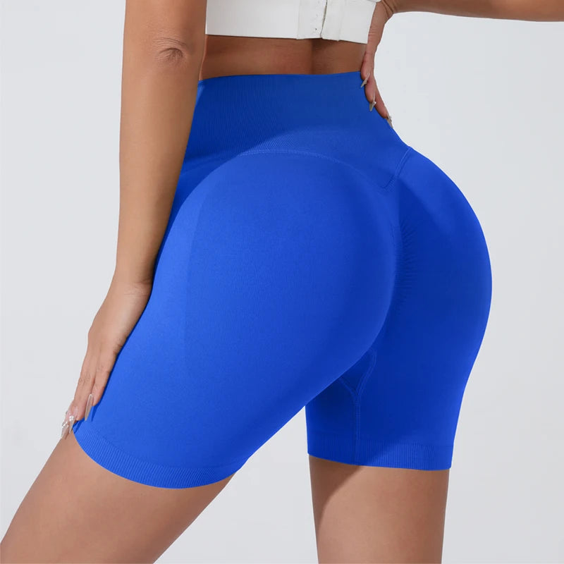 Sculpfit Seamless Yoga Set - Seamless Workout Ultra-Breathable High-Waist Shorts - Colors