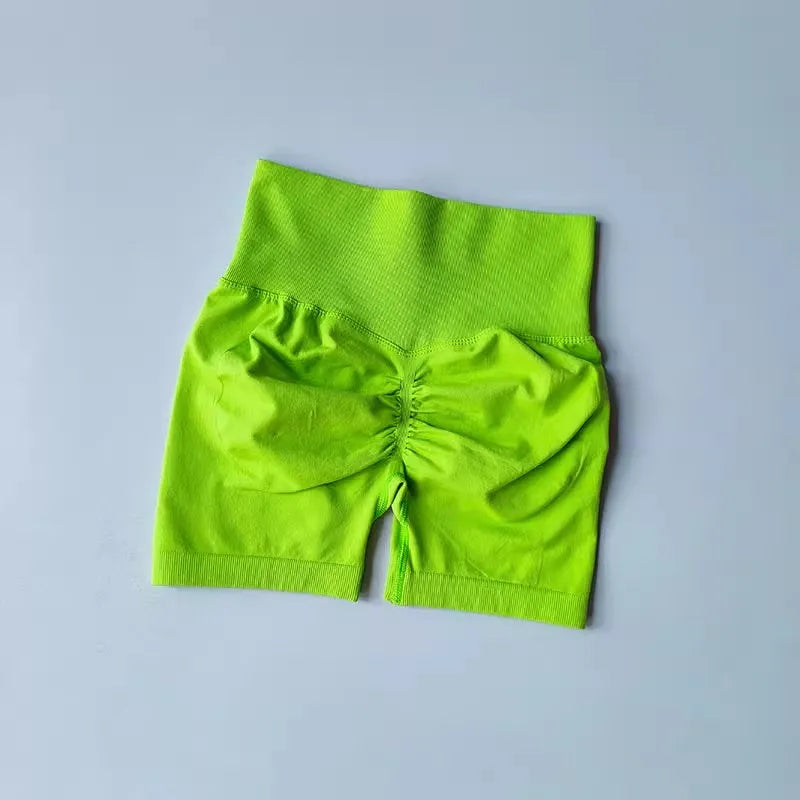 Sculpfit Seamless Yoga Set - Seamless Workout Ultra-Breathable High-Waist Shorts - Colors