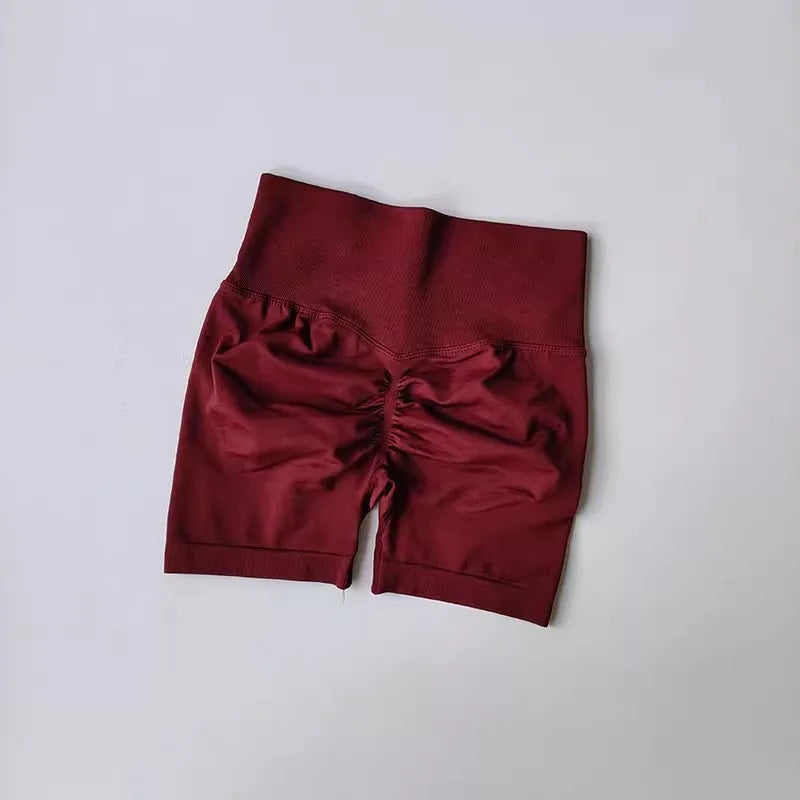 Sculpfit Seamless Yoga Set - Seamless Workout Ultra-Breathable High-Waist Shorts - Colors