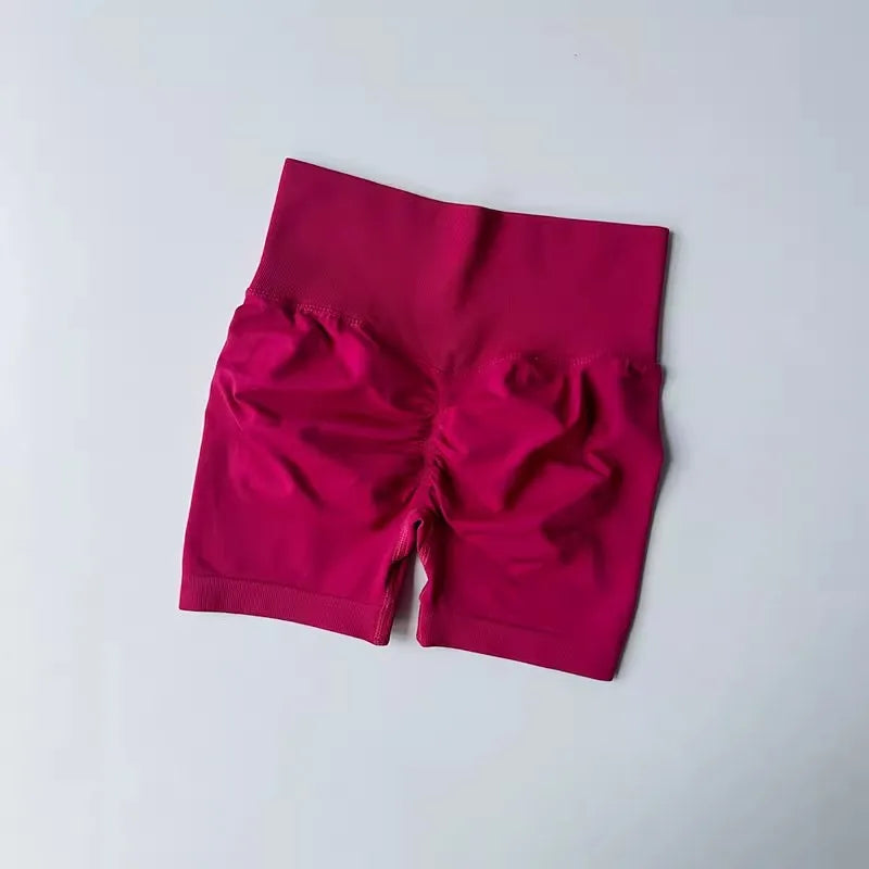 Sculpfit Seamless Yoga Set - Seamless Workout Ultra-Breathable High-Waist Shorts - Colors