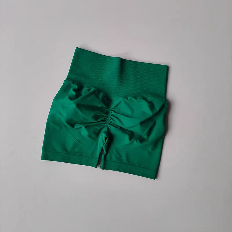 Sculpfit Seamless Yoga Set - Seamless Workout Ultra-Breathable High-Waist Shorts - Colors