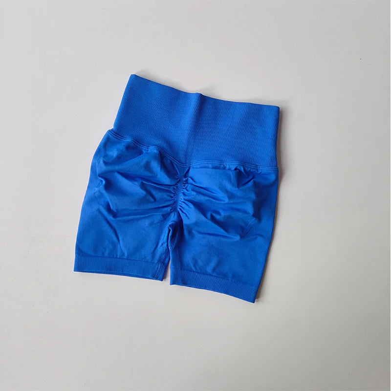 Sculpfit Seamless Yoga Set - Seamless Workout Ultra-Breathable High-Waist Shorts - Colors
