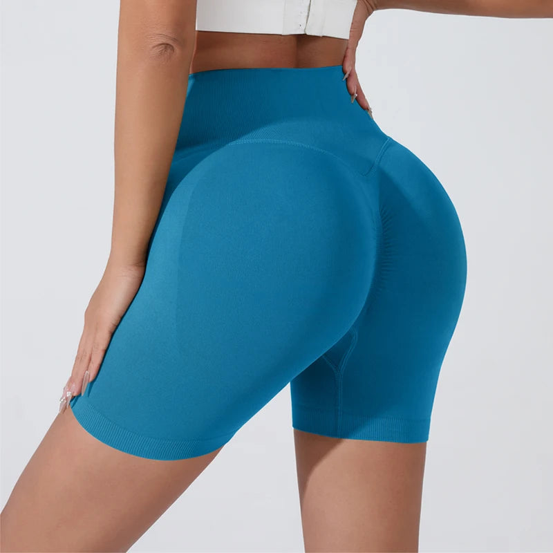 Sculpfit Seamless Yoga Set - Seamless Workout Ultra-Breathable High-Waist Shorts - Colors