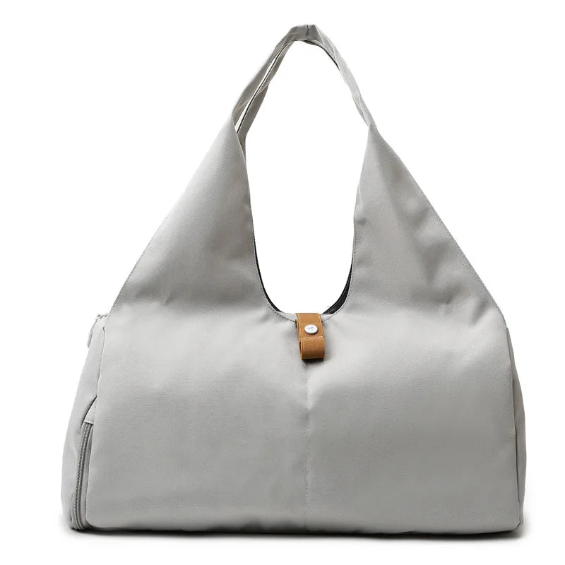 Bolsa de gimnasio para yoga: bolsa de lona unisex de nailon impermeable para entrenamiento | Bolsa ligera para fitness