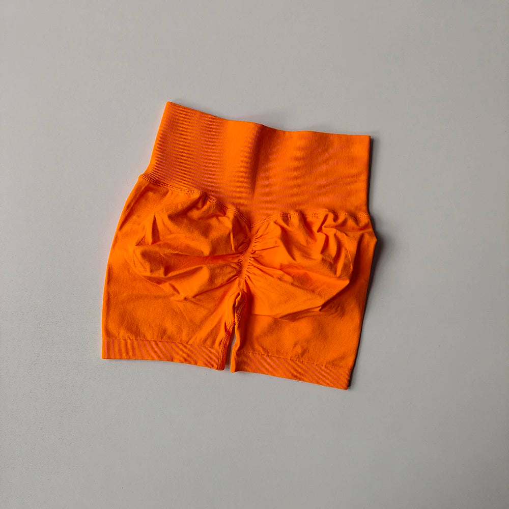 Sculpfit Seamless Yoga Set - Seamless Workout Ultra-Breathable High-Waist Shorts - Colors