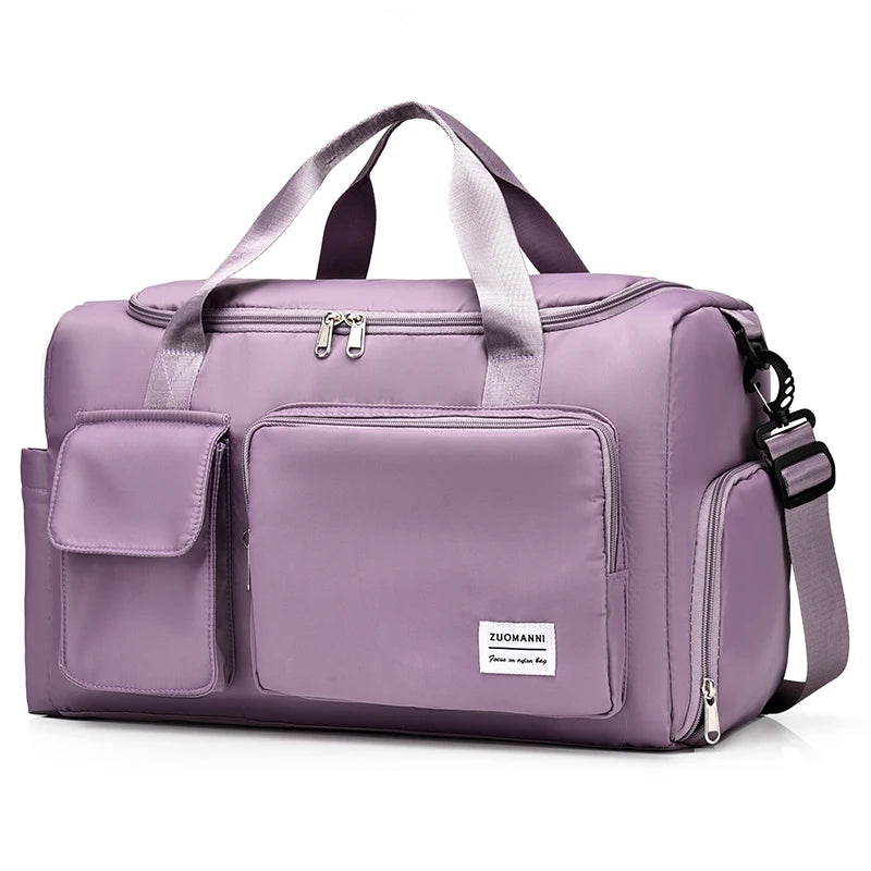 Lilac weekend travel and gym bag – Aizüafit collection