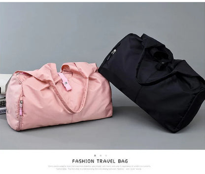 Yoga Gym Bag – Unisex Waterproof Nylon Training Duffel | Lightweight Fitness Tote