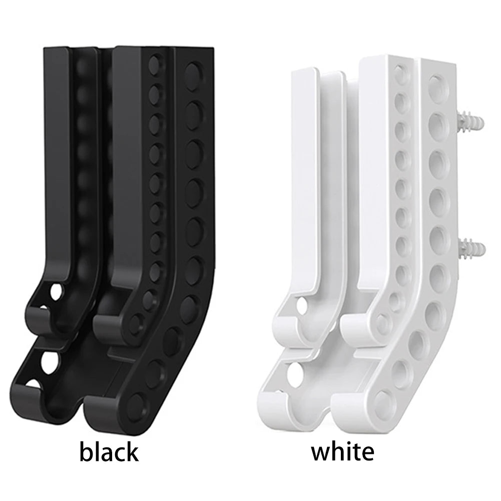 Wall-Mount Battery Organizer – Compact Holder for 10 AA & 10 AAA Batteries, with Adhesive & Screws