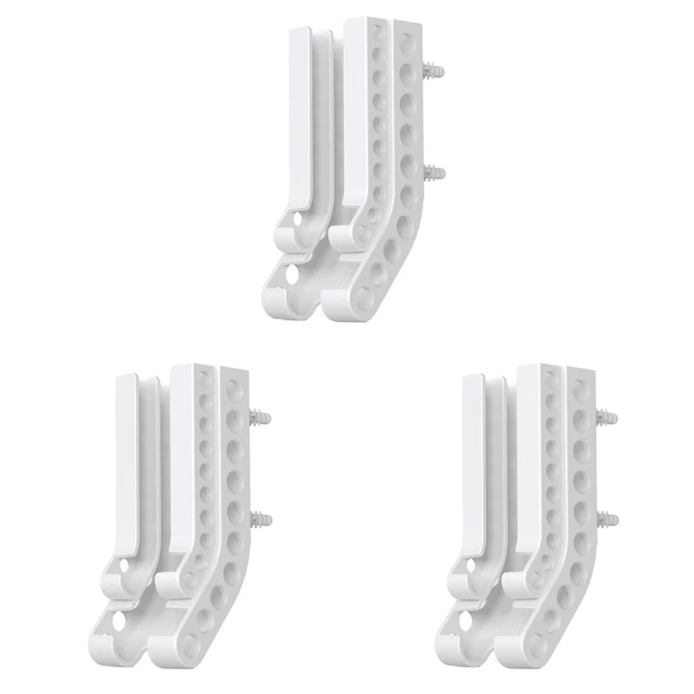 Wall-Mount Battery Organizer – Compact Holder for 10 AA & 10 AAA Batteries, with Adhesive & Screws
