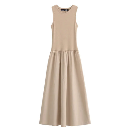Maxi Dress - Timeless Elegance Sleeveless