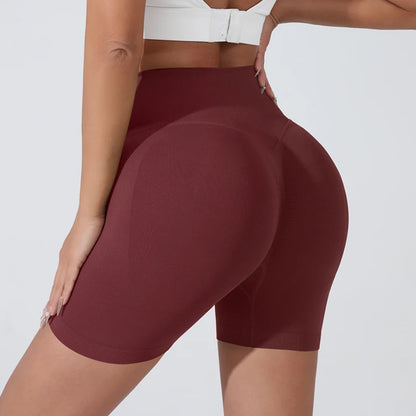 Sculpfit Seamless Yoga Set - Seamless Workout Ultra-Breathable High-Waist Shorts - Colors