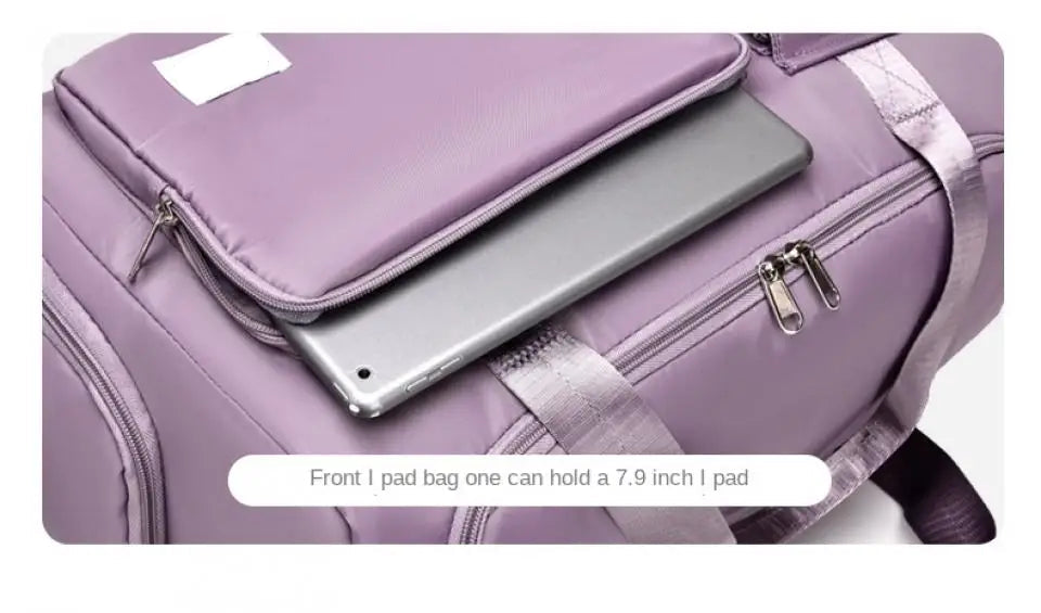 Unixinu Reisetasche für Damen – Großes Fassungsvermögen | Nass-/Trocken-Trennung &amp; Schuhfach