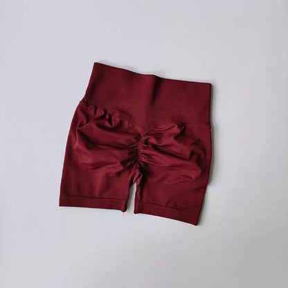 Sculpfit Seamless Yoga Set - Seamless Workout Ultra-Breathable High-Waist Shorts - Colors