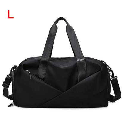 Women’s Gym & Travel Duffel Bag – Waterproof Nylon Tote | Dry/Wet Separation & Shoe Pocket