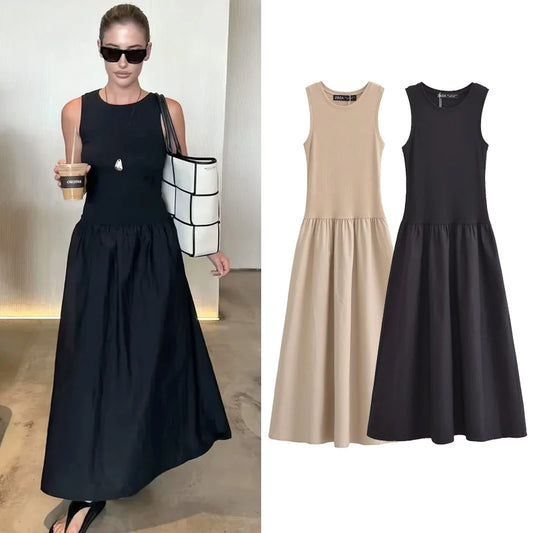 Maxi Dress - Timeless Elegance Sleeveless