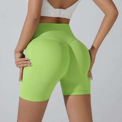 Sculpfit Seamless Yoga Set - Seamless Workout Ultra-Breathable High-Waist Shorts - Colors