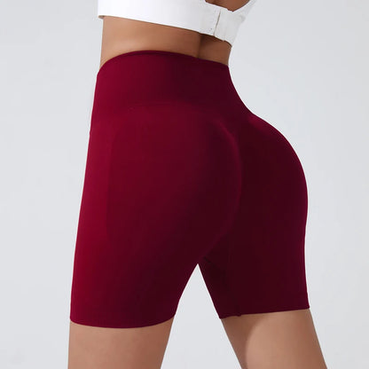 Sculpfit Seamless Yoga Set - Seamless Workout Ultra-Breathable High-Waist Shorts - Colors