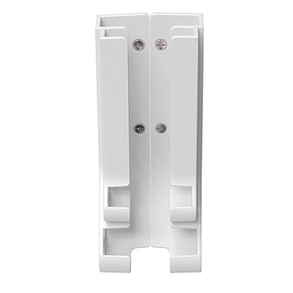 Wall-Mount Battery Organizer – Compact Holder for 10 AA & 10 AAA Batteries, with Adhesive & Screws