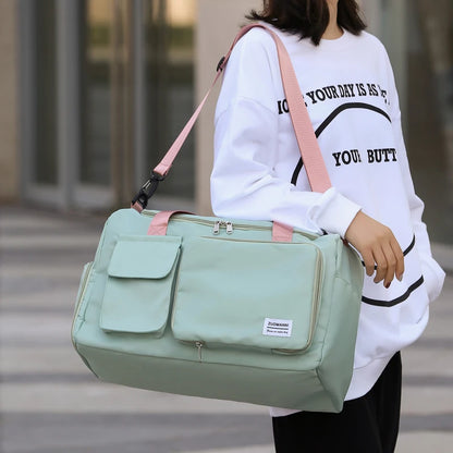 Unixinu Reisetasche für Damen – Großes Fassungsvermögen | Nass-/Trocken-Trennung &amp; Schuhfach