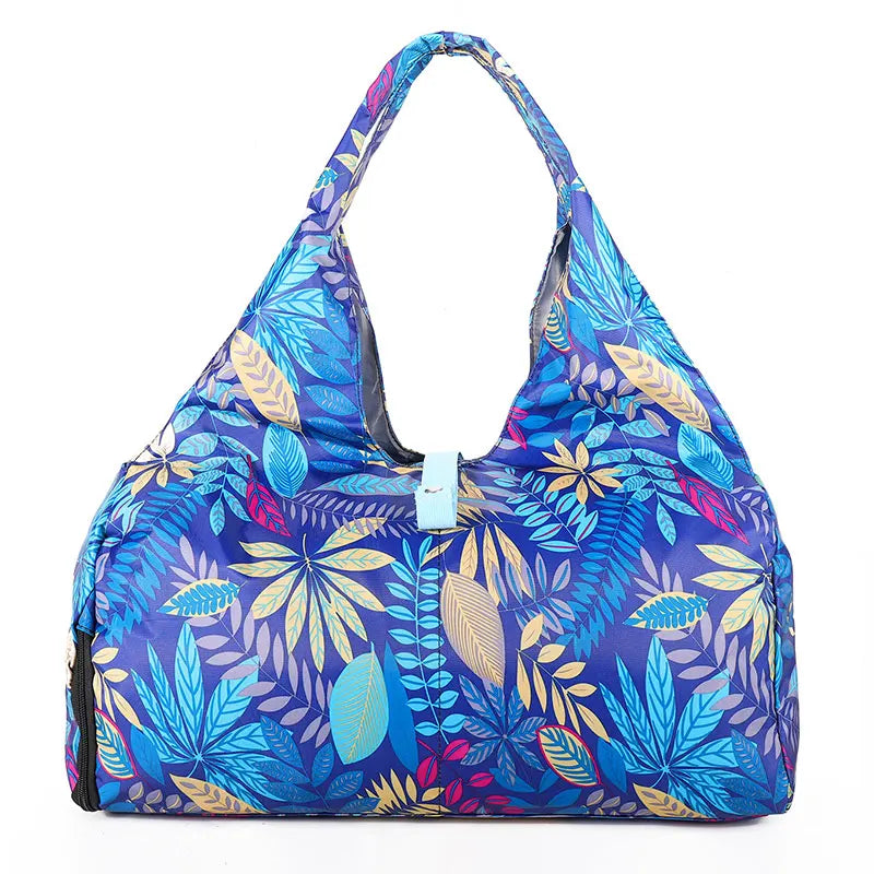 Yoga Gym Bag – Unisex Waterproof Nylon Training Duffel | Lightweight Fitness Tote